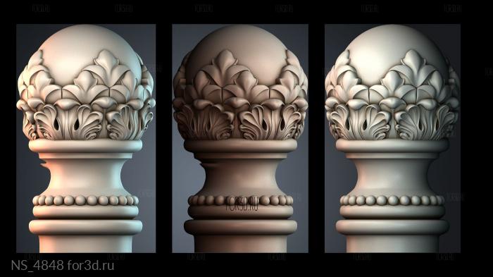 NS_4848 3d stl модель для ЧПУ