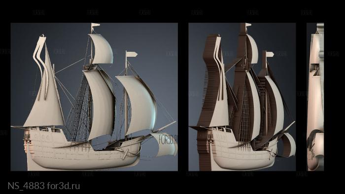 NS_4883 3d stl модель для ЧПУ