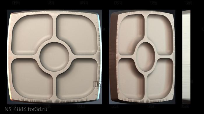 NS_4886 3d stl модель для ЧПУ