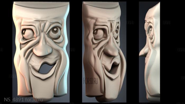 NS_4891 3d stl модель для ЧПУ