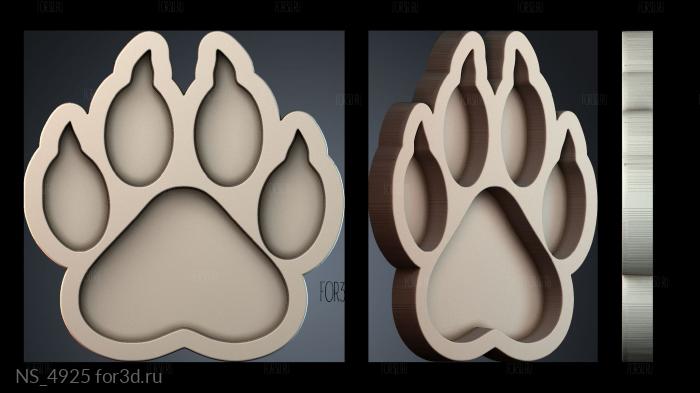 NS_4925 3d stl модель для ЧПУ