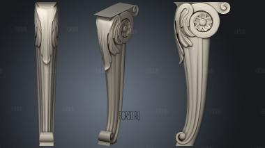 Stair baluster stl model for CNC