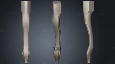 Ножка кушетки версия1 3d stl модель для ЧПУ