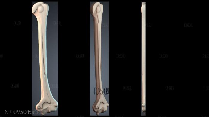 NJ_0950 3d stl модель для ЧПУ