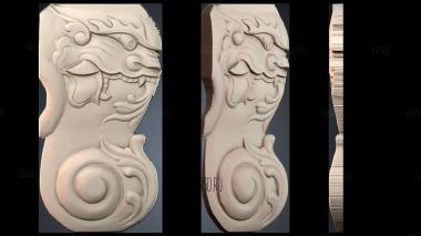 NJ_0959 3d stl модель для ЧПУ