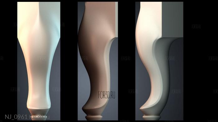 NJ_0961 3d stl модель для ЧПУ
