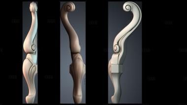 NJ_0982 3d stl модель для ЧПУ