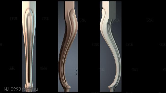 NJ_0993 3d stl for CNC