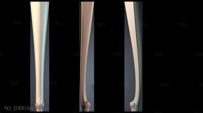 NJ_1000 3d stl for CNC