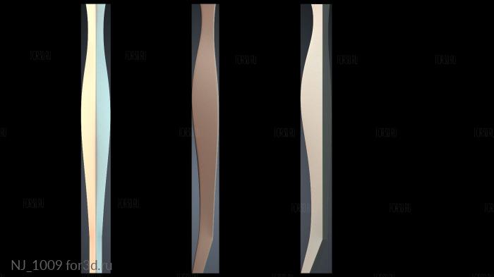 NJ_1009 3d stl for CNC