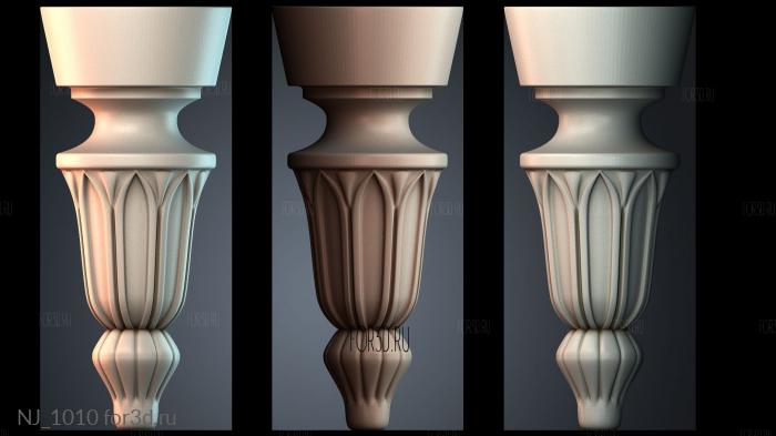 NJ_1010 3d stl for CNC