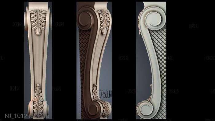 NJ_1012 3d stl for CNC