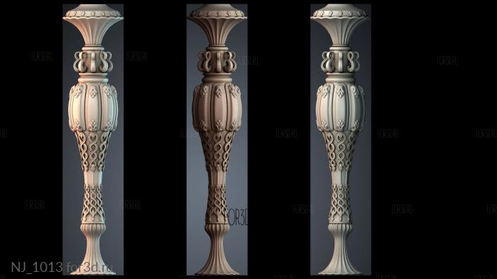 NJ_1013 3d stl for CNC