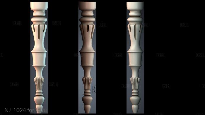 NJ_1024 3d stl модель для ЧПУ