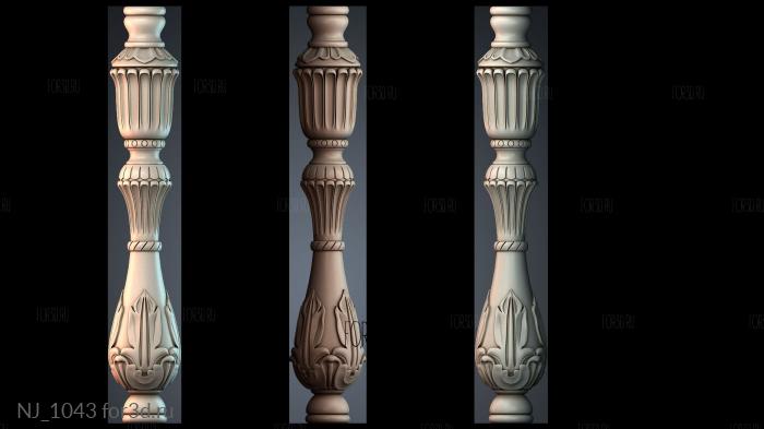 NJ_1043 3d stl модель для ЧПУ