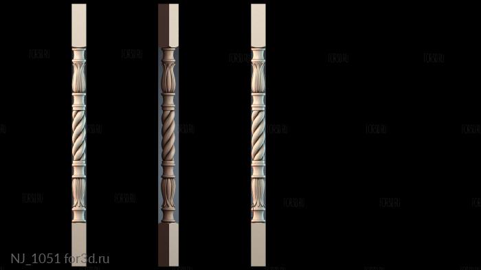 NJ_1051 3d stl модель для ЧПУ