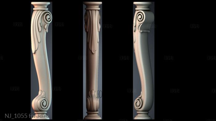 NJ_1055 3d stl модель для ЧПУ