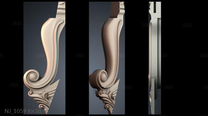 NJ_1059 3d stl модель для ЧПУ