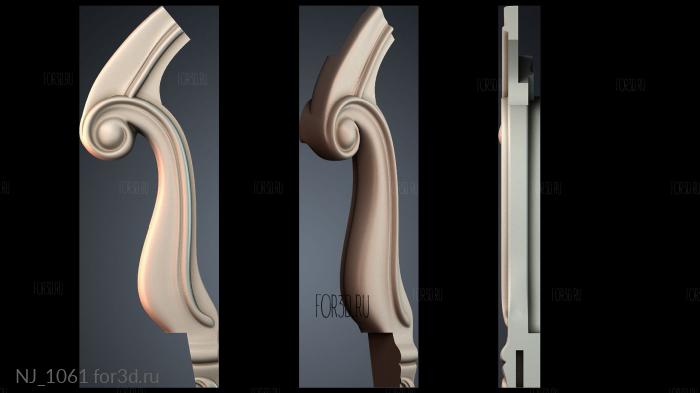 NJ_1061 3d stl модель для ЧПУ