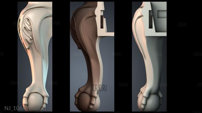 NJ_1064 3d stl модель для ЧПУ