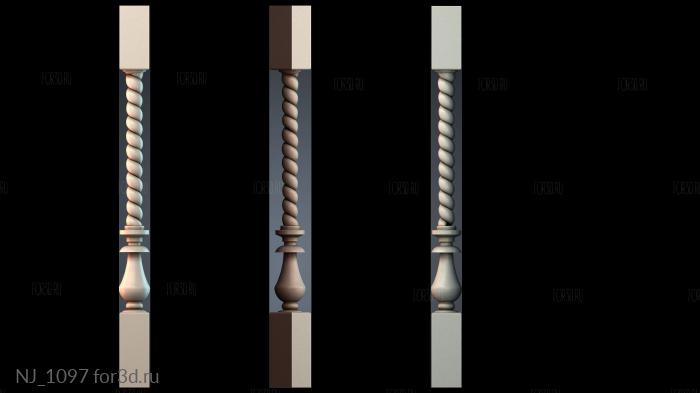 NJ_1097 3d stl модель для ЧПУ