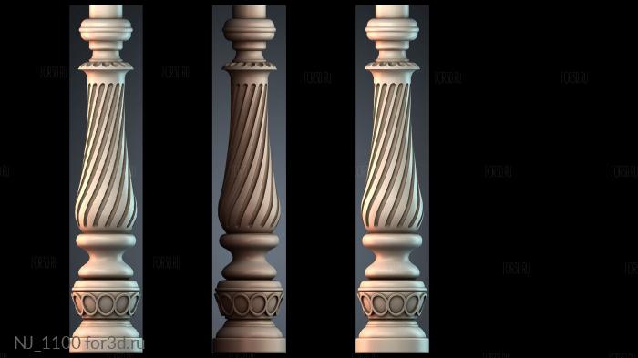 NJ_1100 3d stl for CNC