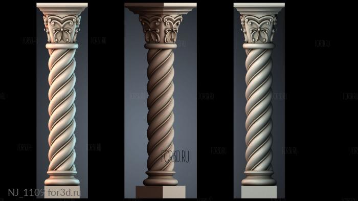 NJ_1109 3d stl модель для ЧПУ