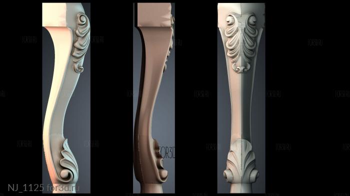 NJ_1125 3d stl for CNC