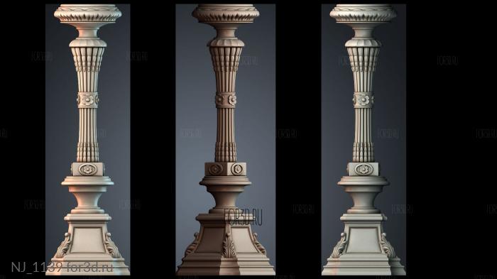 NJ_1139 3d stl for CNC