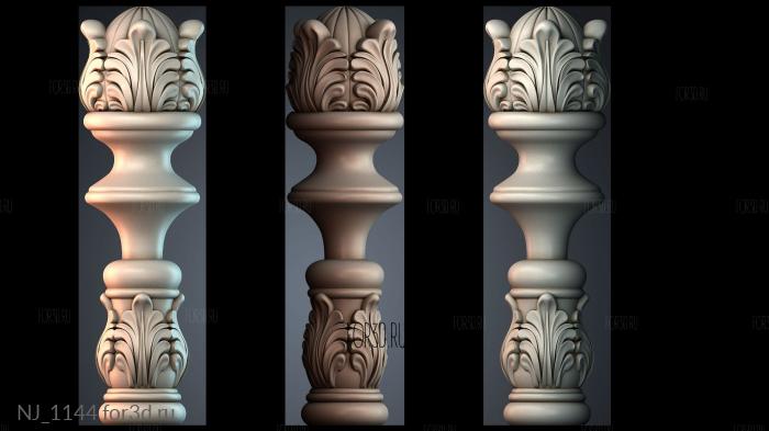 NJ_1144 3d stl модель для ЧПУ