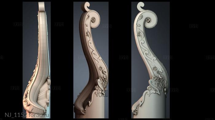 NJ_1152 3d stl модель для ЧПУ