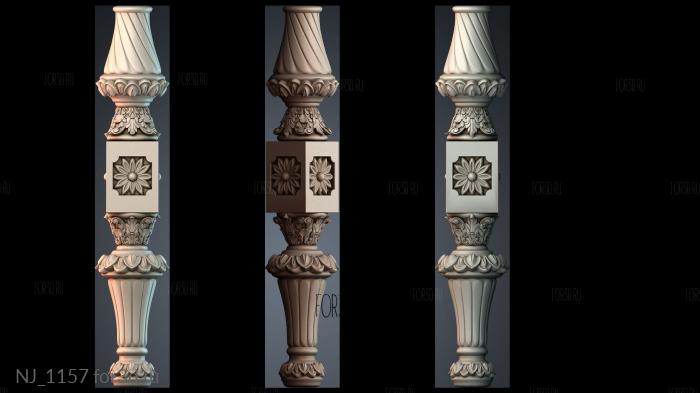 NJ_1157 3d stl модель для ЧПУ