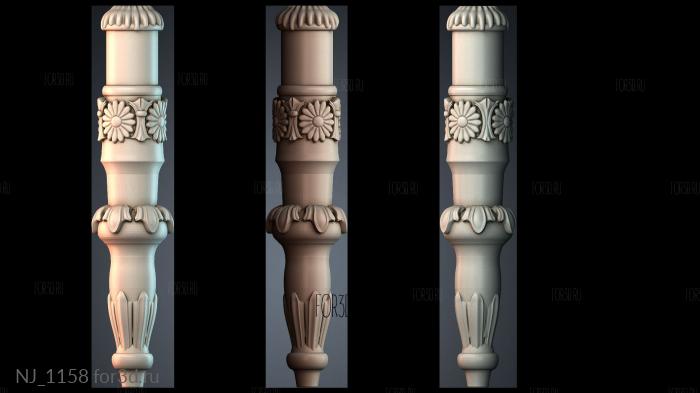 NJ_1158 3d stl модель для ЧПУ