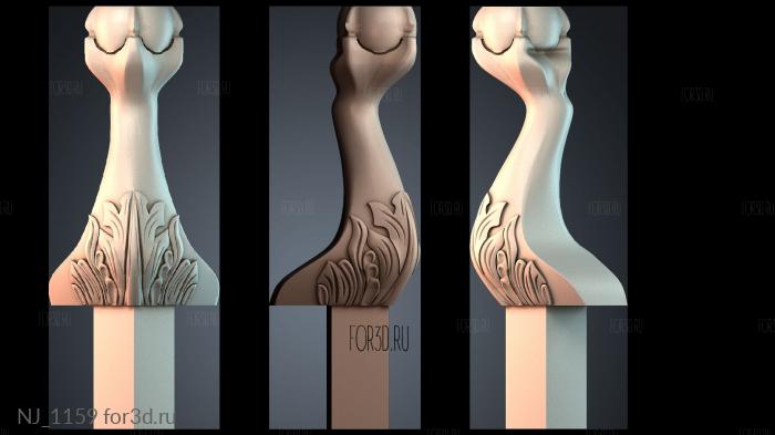 NJ_1159 3d stl модель для ЧПУ