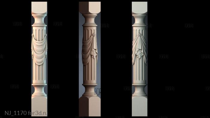 NJ_1170 3d stl модель для ЧПУ