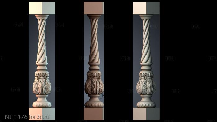 NJ_1176 3d stl модель для ЧПУ