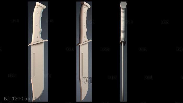 NJ_1200 3d stl for CNC