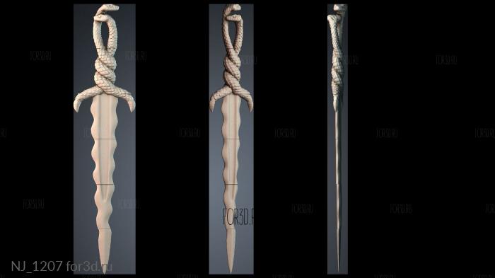 NJ_1207 3d stl модель для ЧПУ