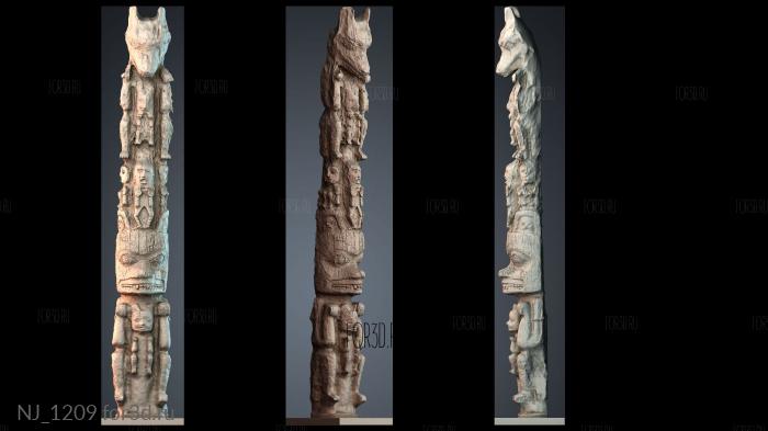 NJ_1209 3d stl модель для ЧПУ