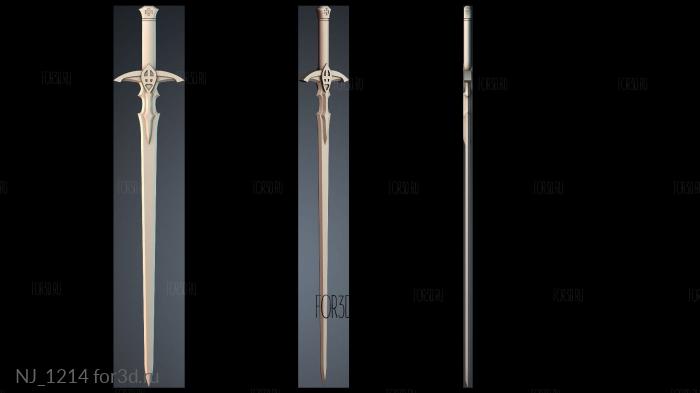 NJ_1214 3d stl модель для ЧПУ