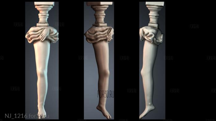 NJ_1216 3d stl модель для ЧПУ