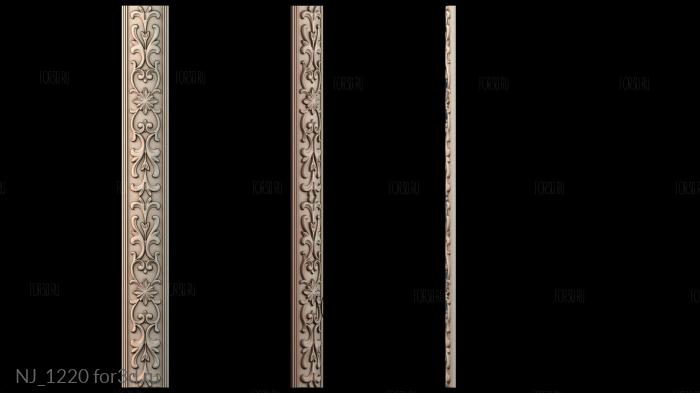 NJ_1220 3d stl модель для ЧПУ