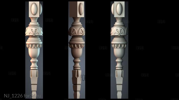 NJ_1226 3d stl модель для ЧПУ