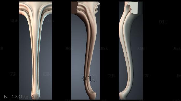 NJ_1231 3d stl модель для ЧПУ