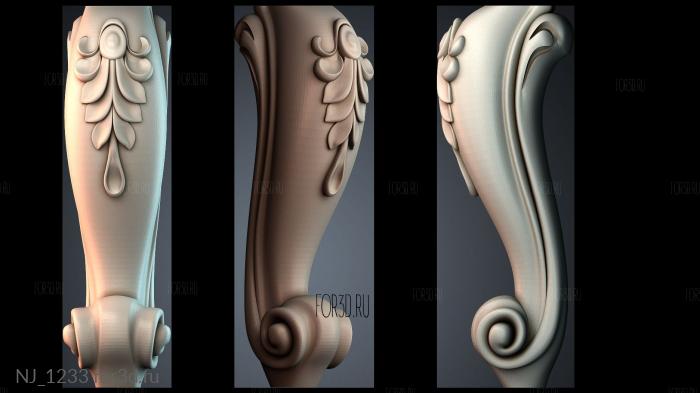 NJ_1233 3d stl модель для ЧПУ