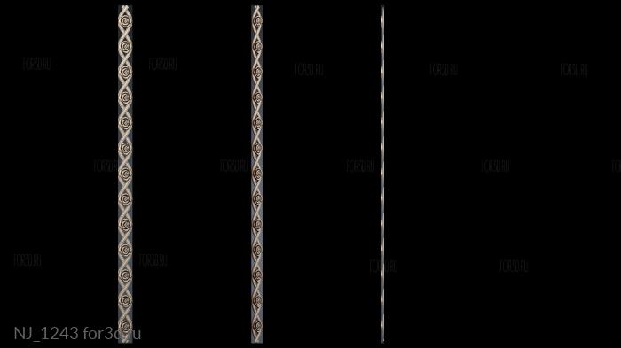 NJ_1243 3d stl модель для ЧПУ