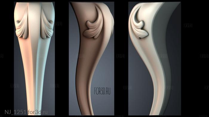 NJ_1251 3d stl for CNC