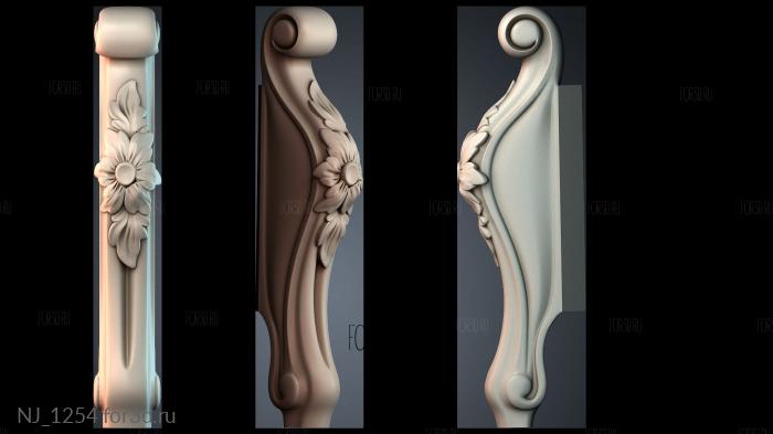 NJ_1254 3d stl модель для ЧПУ