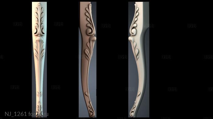 NJ_1261 3d stl модель для ЧПУ