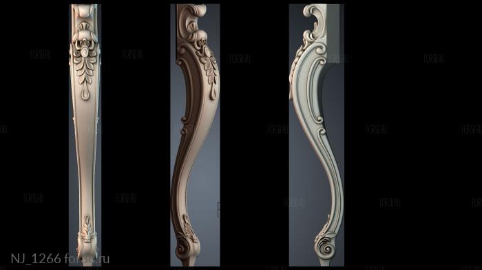 NJ_1266 3d stl for CNC